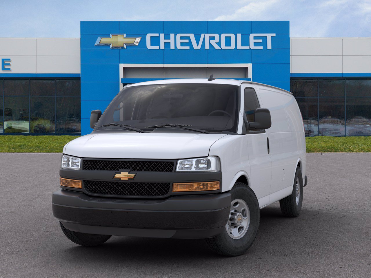 New 2020 Chevrolet Express Cargo Van Work Van Full-size Cargo Van in ...